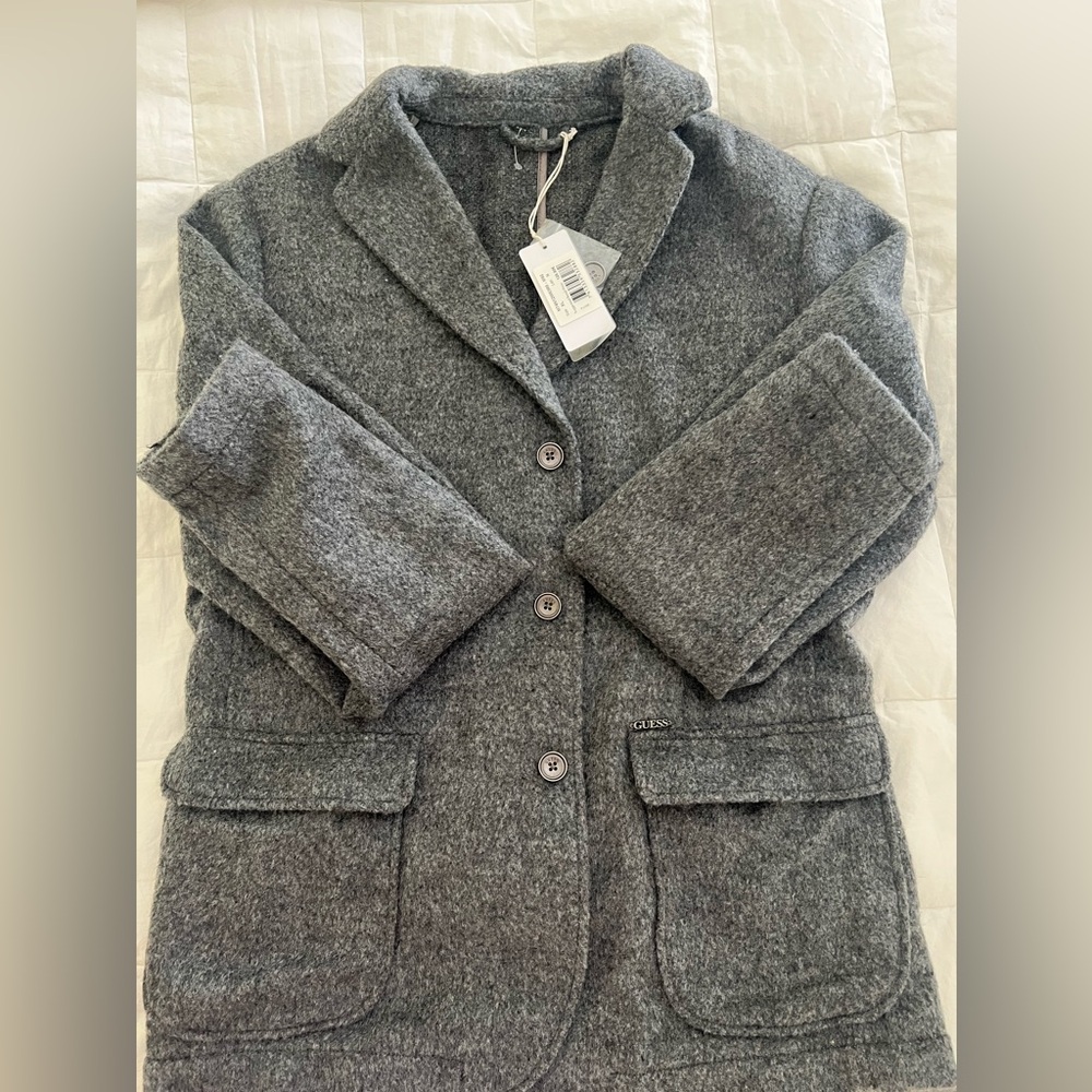 Guess charcoal suit jacket